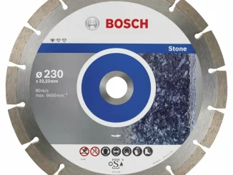 Bosch - Standard Seri Taş İçin, 9+1 Elmas Kesme Diski Set 230mm