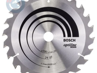 Bosch - Optiline Serisi Ahşap için Daire Testere Bıçağı 190*20/16 mm 24 Diş