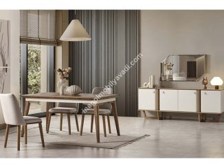 İnegöl Mobilya Soft Yemek Odası Takımı