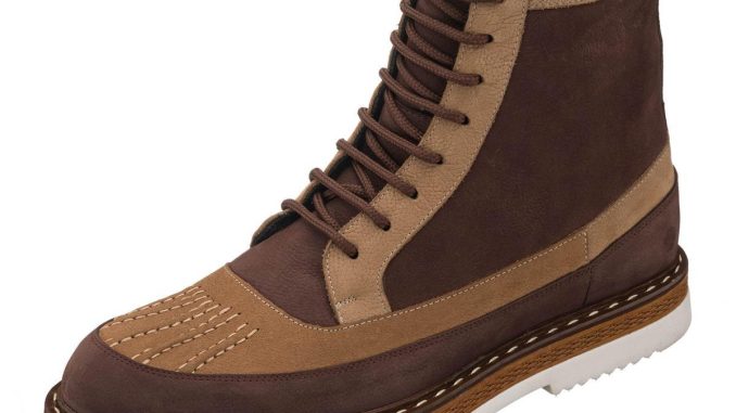 Büyük Numara Erkek Üst Kalite Deri Bot - ZM402 Kahve