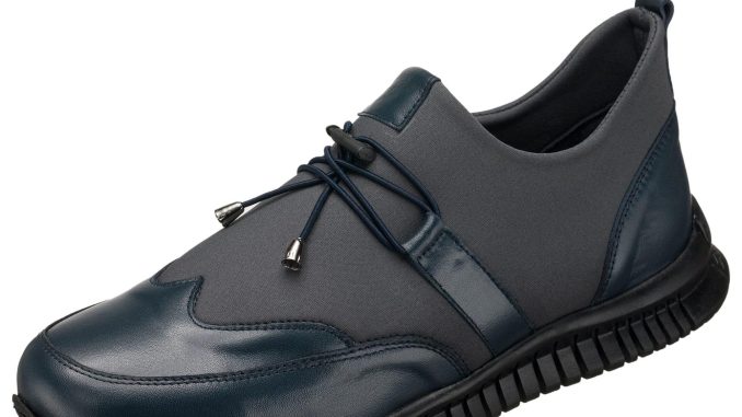 Büyük Numara Yumuşak Rahat Streçli Günlük Erkek Ayakkabı - 14 ŞUBAT Lacivert