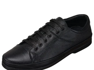 45-46-47-48-49-50 numara ZU1840 Siyah Deri 4 Mevsim Büyük Numara Üst Kalite Erkek Ayakkabısı