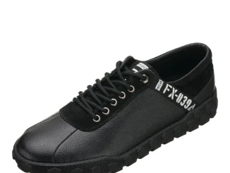 Büyük Numara Gündelik Rahat Erkek Spor Ayakkabı - YMR141 Siyah