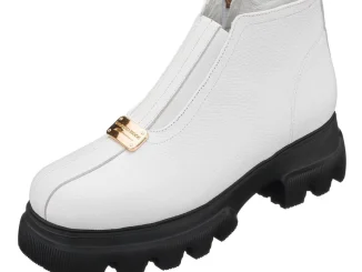 Büyük Numara Kadın Bot GS1313 Beyaz