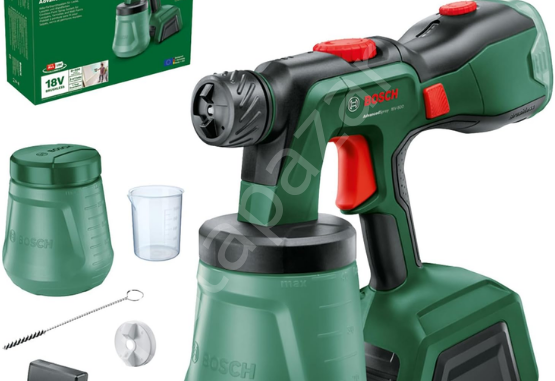 Bosch Advancedspray 18V-500 1x4A Akülü Boya Tabancası 0603208201